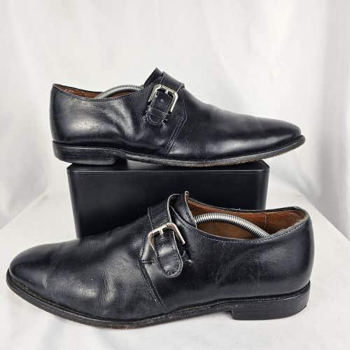 ALLEN EDMONDS WARWICK Single Monk Strap Dress Shoes Men’s Size 11.5 B Leather