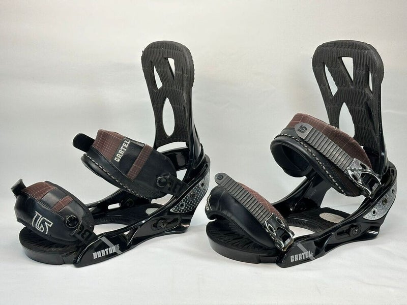 1387 Burton Cartel Mens Snowboard Bindings Size L 10 SidelineSwap