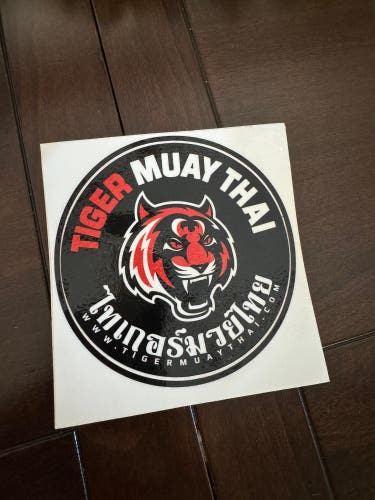 Tiger Muy Thai Camp Sticker