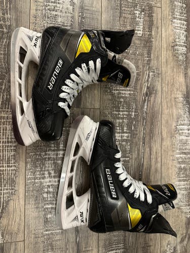 Used Bauer 8 Supreme 3S Pro Hockey Skates