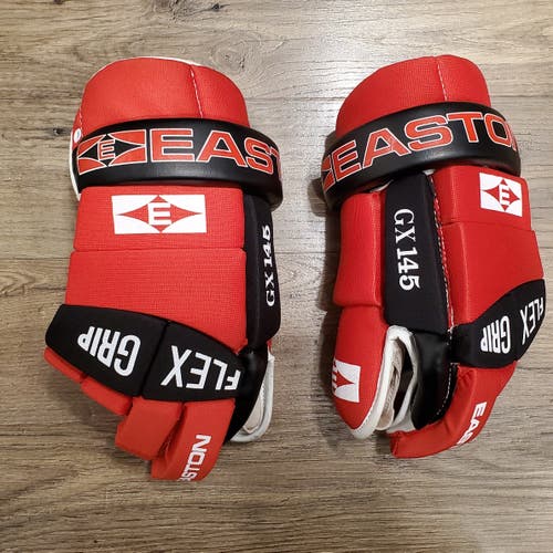 Vintage Easton GX145 hockey gloves - 14.5"