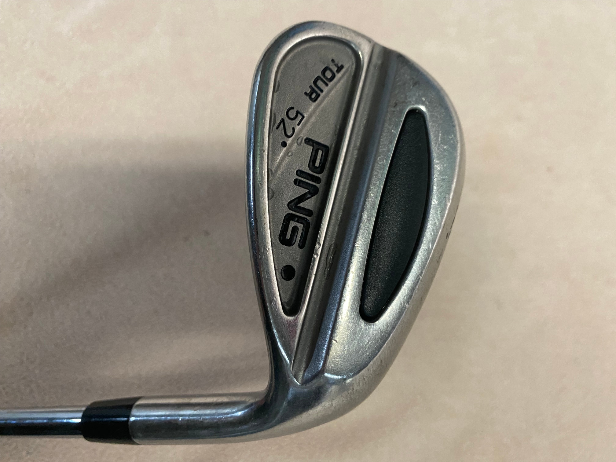 Men's Used Ping Right Handed Tour Wedge Stiff Flex 52 Degree Steel Shaft