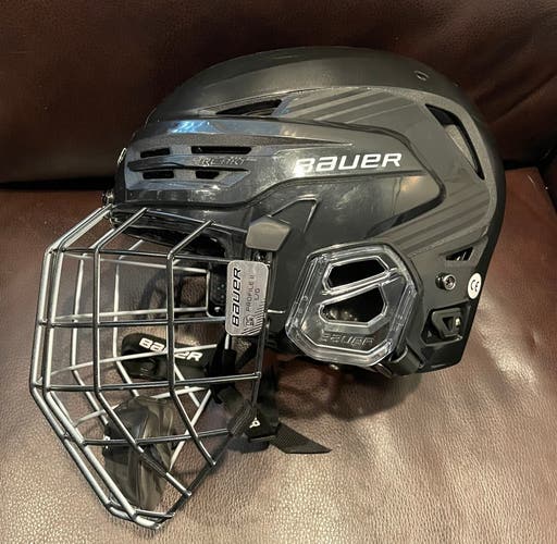 Bauer Re-Akt 85 Large Hockey Helmet Cage Combo
