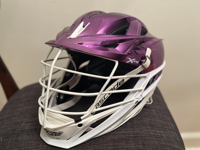 Limited Chrome Purple Cascade XRS Helmet