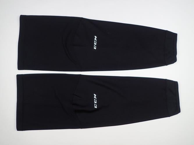 BRAND NEW CCM BLACK Pro Stock Hockey Practice Socks Canada Large
