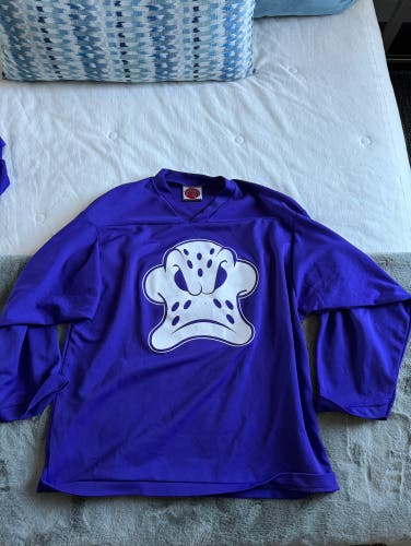 Medium Purple #5 Hockey Jersey