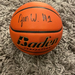 Zion Williamson autographed basketball
