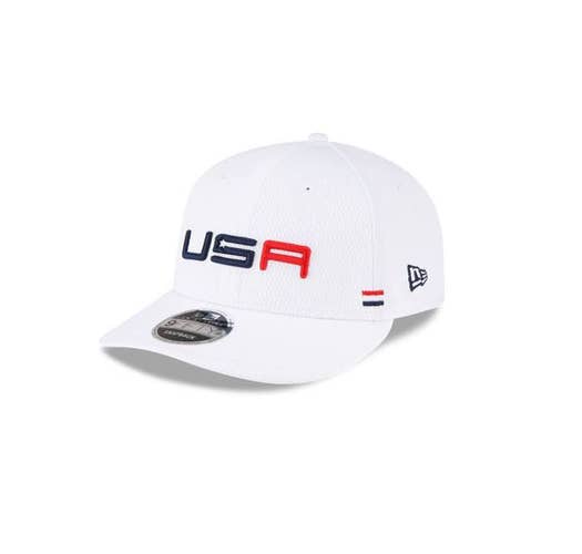 NEW Men's New Era White 2023 Ryder Cup Practice Rounds LP 9FIFTY Snapback Hat