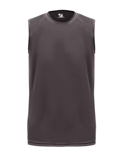 Badger Sport Adult 4130 BCore Size 3XL Graphite Sleeveless Sports Tee New