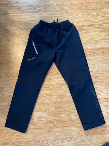 Bauer Black Youth Small Hockey Warm Up Pants