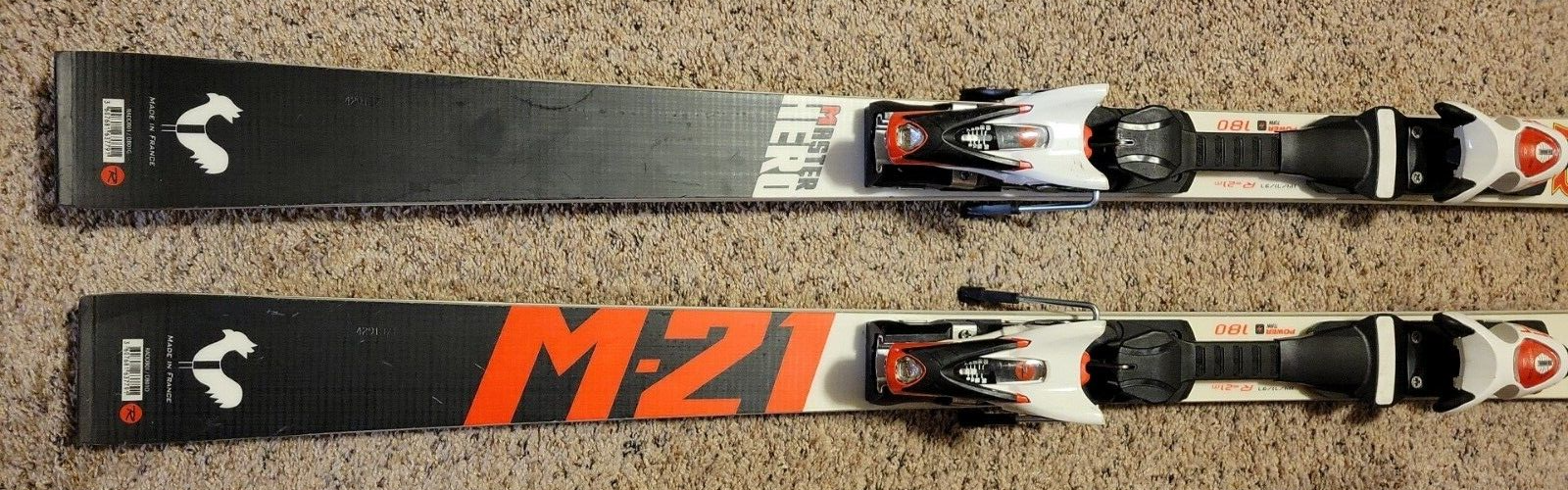 2018 Rossignol Hero Master LT M-21 w/SPX 15 Bindings Race Plate 
