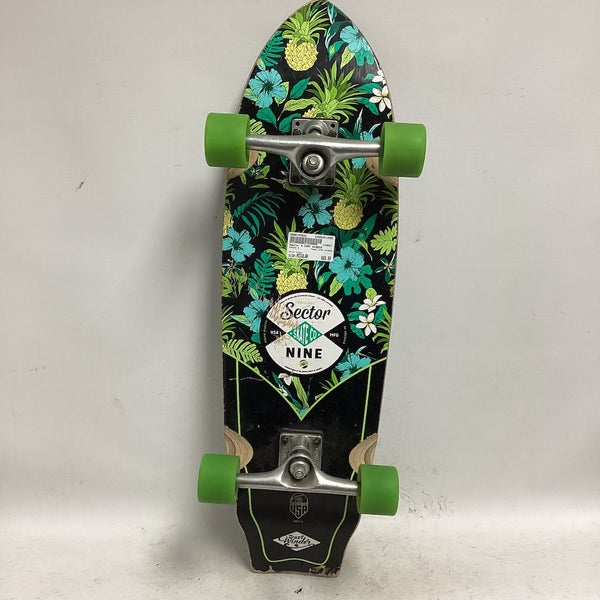 Used Sector 9 Surf Winder Regular Complete Skateboard