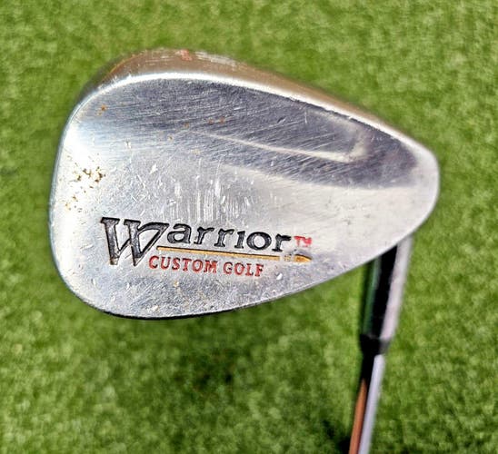Warrior Custom Golf Sand Wedge 56* / RH / Stiff Steel ~36.25" / NEW GRIP /jd4956