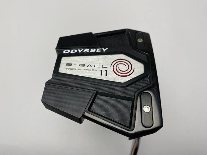Odyssey 2-Ball Eleven Triple Track Stroke Lab Putter 34" Mens RH