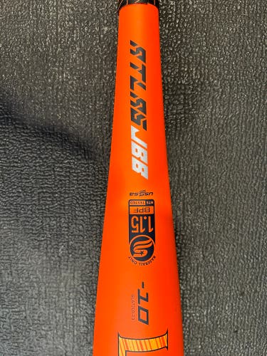 New USSSA Certified Louisville Slugger (-10) 18 oz 28" Atlas Bat