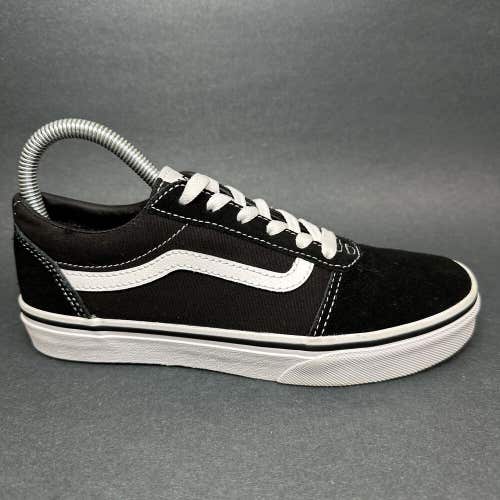 Vans Black White Old Skool Classic Lace Up Sneakers Youth Size 4 Women’s 5.5