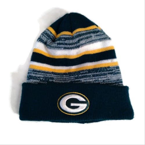 Green Bay Packers Team Logo Beanie Knit Hat