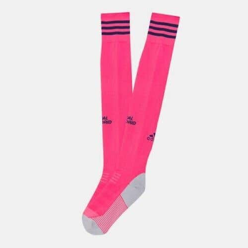 Adidas Adult Mi Adisock 18 Size XSmall Pink Gray Soccer Socks NWT