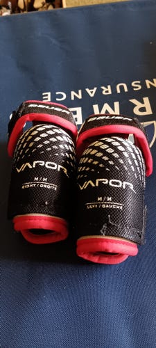 Youth Used Medium Bauer Vapor Lil Rookie Elbow Pads
