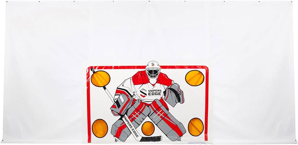 Sniper's Edge Hockey Shooting Tarp Used