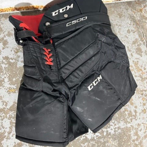 Junior Used XL CCM c500 Hockey Goalie Pants