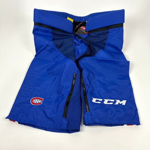 Brand New Royal Blue and Red Montreal Canadiens PPPTK Shell - Large +2"