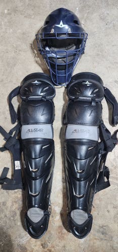Used All Star System 7 Axis Catcher's Set