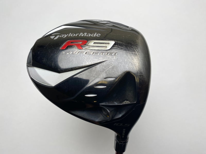 Taylormade R9 SuperTri Driver 10.5* Fujikura Motore F1 Stiff Graphite Mens RH