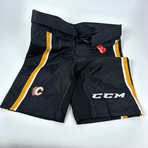 Brand New Black Calgary Flames Third CCM PPPTK Shell - Multiple Sizes Available