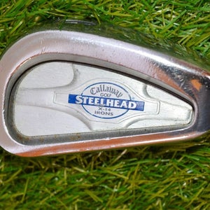 Callaway	Steelhead X-14 Irons	6 Iron	RH	37.5"	Steel	Stiff	New Grip