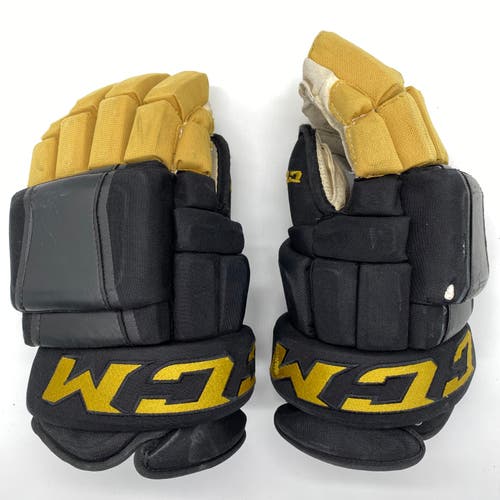 Used CCM HG97 Gloves 14" Pro Stock - Vegas Golden Knights (NHL)