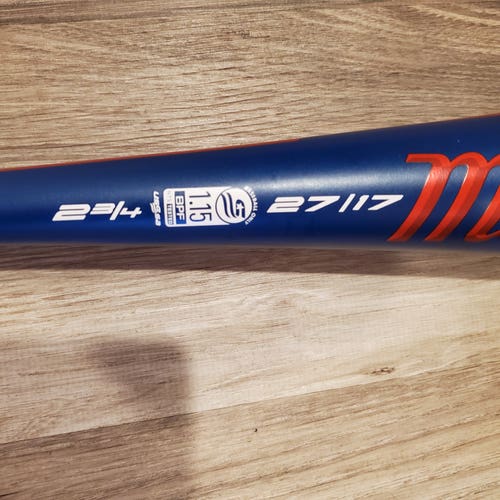 Used USSSA Certified Marucci CAT 9 Bat (-10) 17 oz 27"