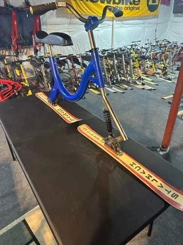 While They Last!!! Blue Stalmach Retro Rocky Berg Skibike/SnowBike/Skibob