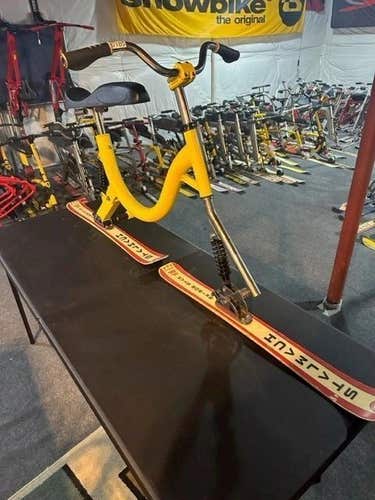 While They Last!!! Yellow Stalmach Retro Rocky Berg Skibike/SnowBike/Skibob