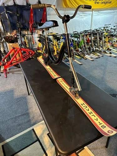 While They Last!!! Black Stalmach Retro Rocky Berg Skibike/SnowBike/Skibob