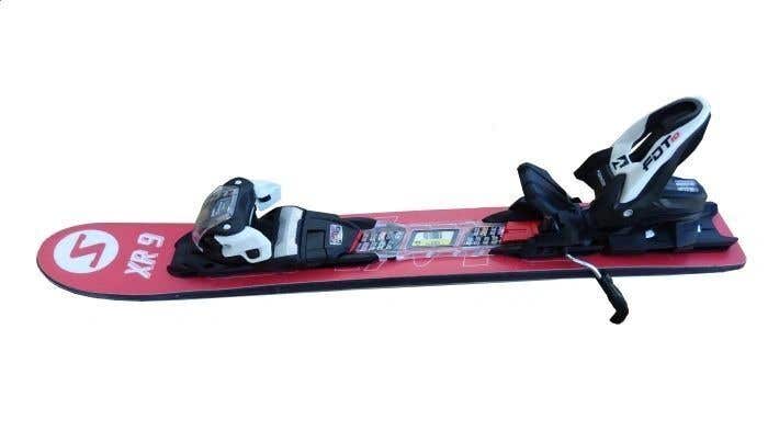 Red Stalmach XR9 Foot Skis (Pair) with Marker Step In Ski Bindings