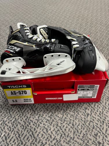 CCM Tacks AS-570 size 5.5 Regular width skates