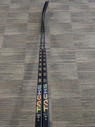 2-Pack New LH CCM Tacks Team (2023) Sticks (Dressed as AS6 Pro) - 80 Flex / P88 (Extended Shaft)