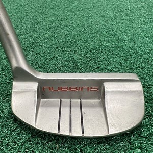 TaylorMade Nubbins M8s 36" Mallet Putter Heel Shafted Right Hand Steel Shaft