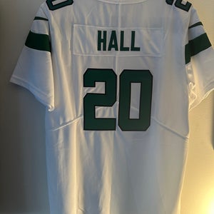 New York Jets Breece Hall #20 Boys Youth Xl Nike Jersey.