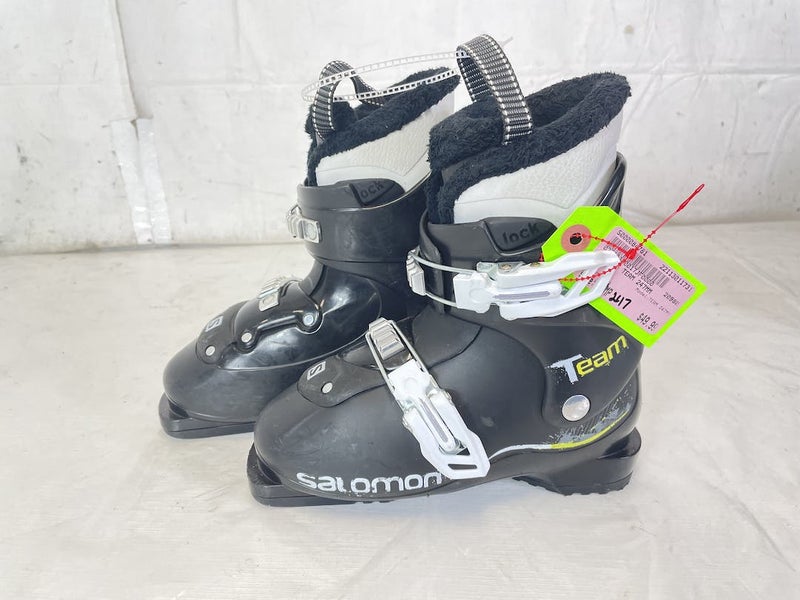 Used Salomon Team 200 Mp Jr.13.5 Boys Downhill Ski Boots