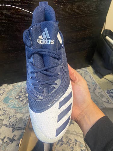 Blue Men's Metal Low Top