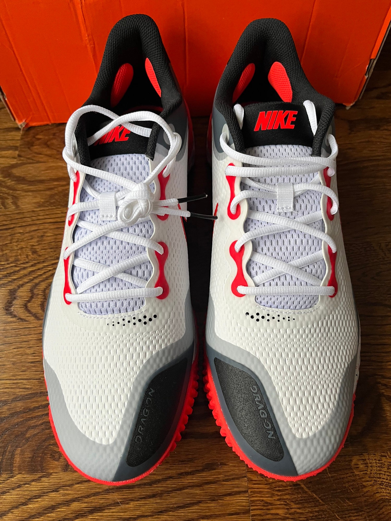 nike huarache white size 3