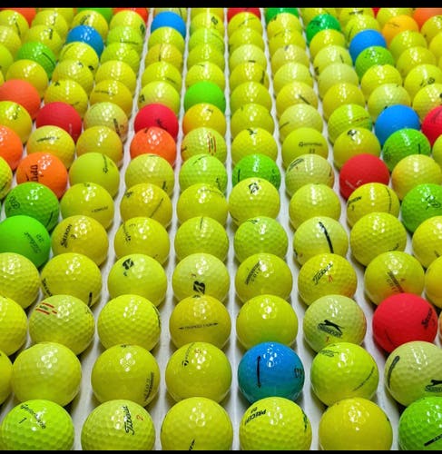 AAAA Grade Assorted Golf Balls (100 Balls) See Description