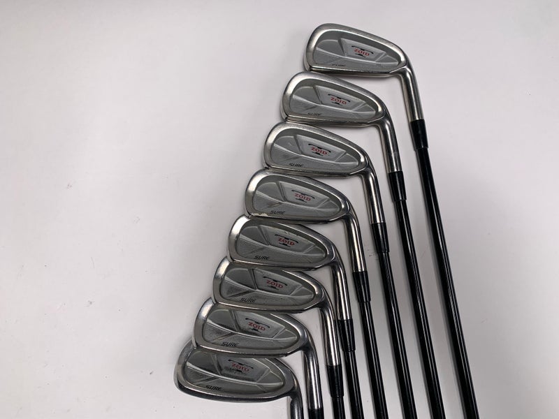 Mizuno T-Zoid Sure Iron Set 4-PW+SW Accel Arc Lite-Regular Graphite Mens RH