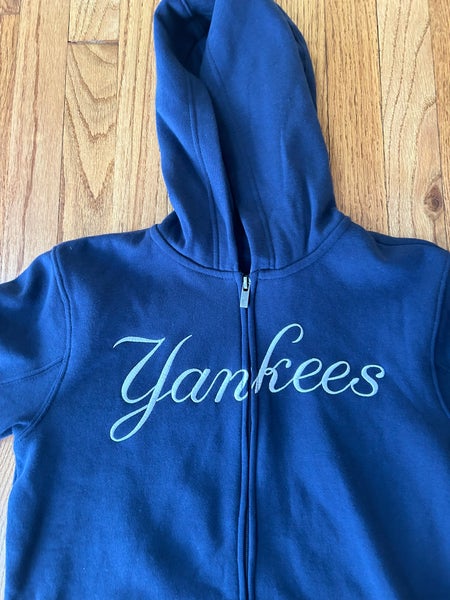 NY Yankees Full Zip Hooded Sweatshirt Youth Large (brand new).