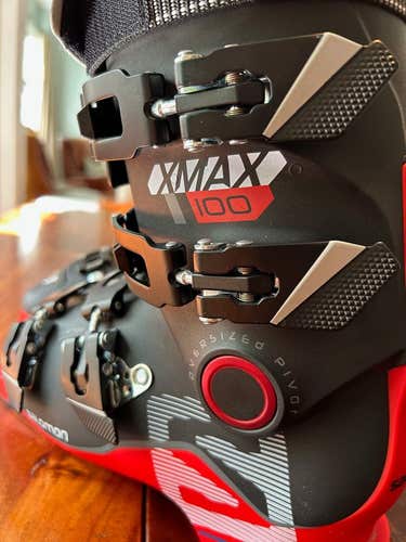 NEW Saloman XMAX 100 24.5 DIN Ski Boots