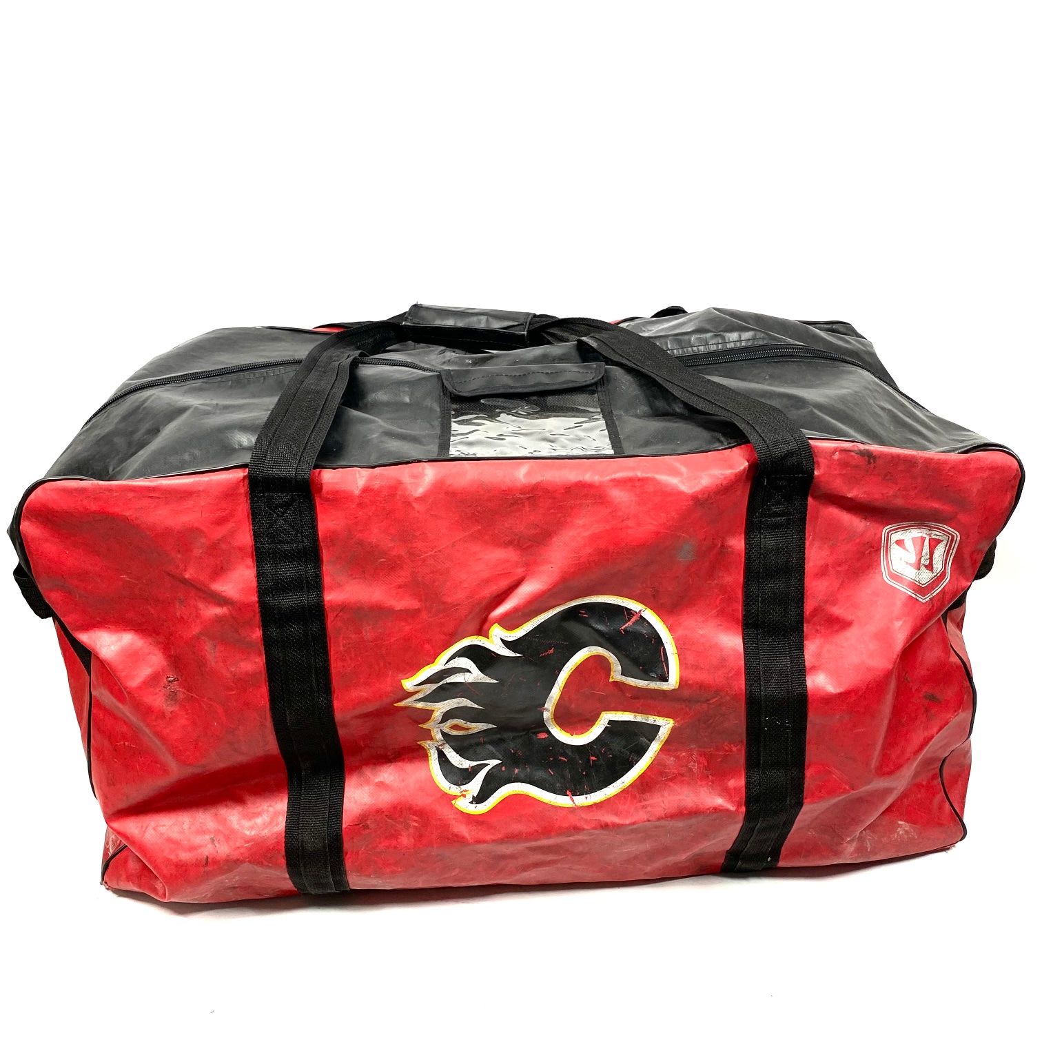 Used Warrior NHL Pro Stock Hockey Bag (Red)