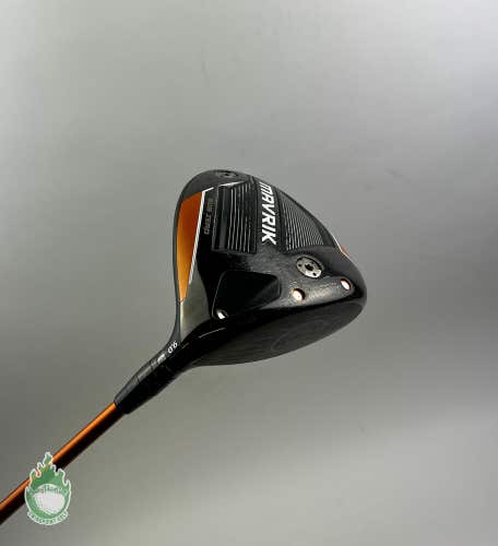 Used RH Callaway Mavrik Sub Zero Driver 9* Aldila 55g Stiff Graphite Golf Club