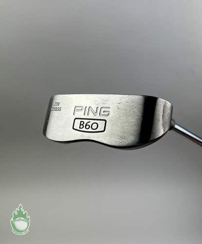 Used Right Handed Ping Blue Dot Karsten B60 34.5" Putter Steel Golf Club